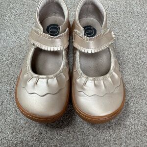 Livie & Luca Metallic Cream Dress Shoes